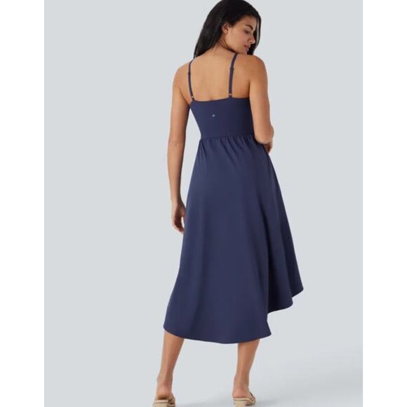 HALARA Navy Blue Midi Dress - Picture 2 of 6